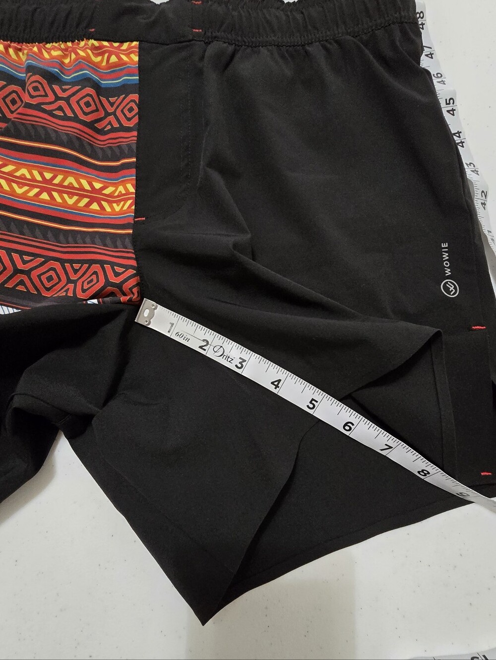 Wowie War Short Performance In Hana Black Men's Medium Activewear - Picture 7 of 12